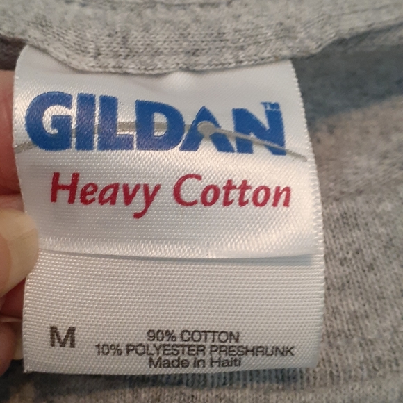 "Don't blame me" unisex gray tee shirt Size M - Picture 6 of 6